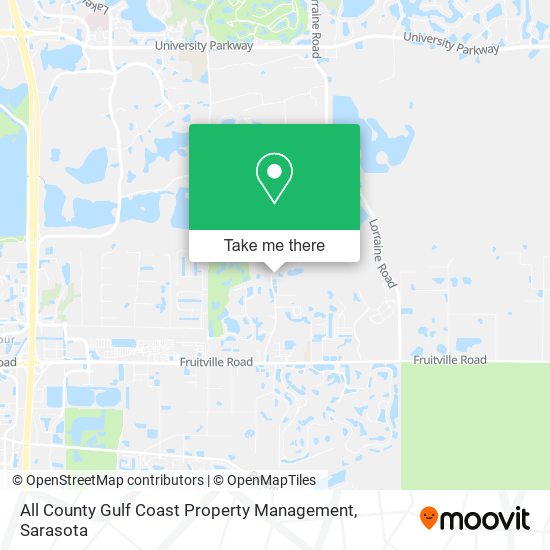 Mapa de All County Gulf Coast Property Management
