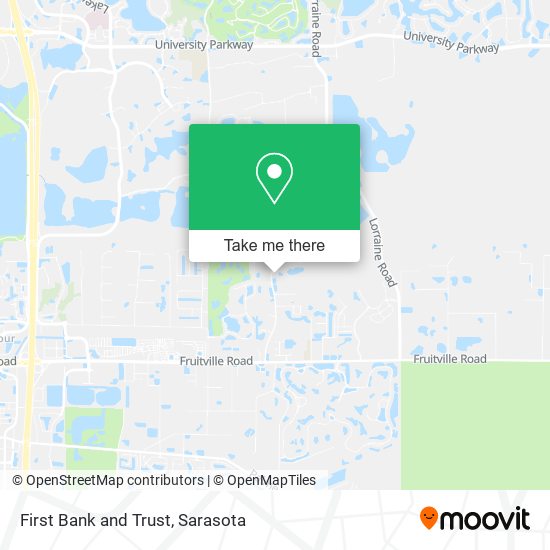 Mapa de First Bank and Trust