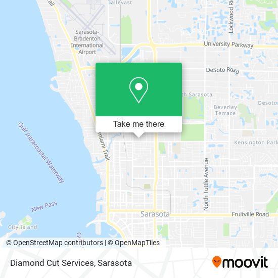 Diamond Cut Services map