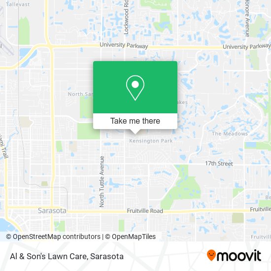 Al & Son's Lawn Care map