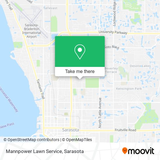 Mapa de Mannpower Lawn Service