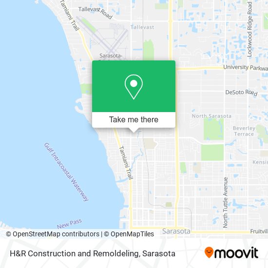 H&R Construction and Remoldeling map