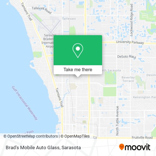 Mapa de Brad's Mobile Auto Glass