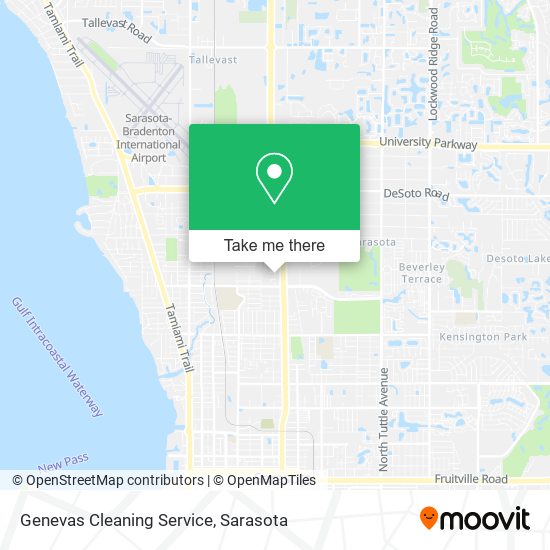 Mapa de Genevas Cleaning Service