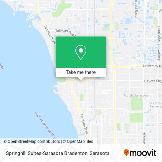 Springhill Suites-Sarasota Bradenton map