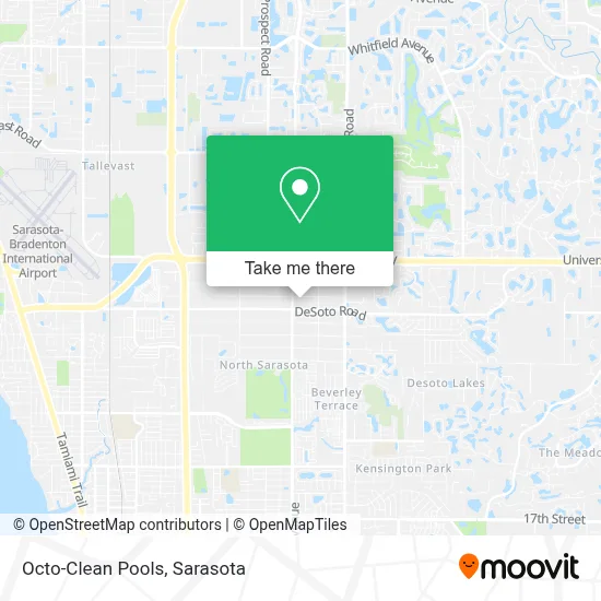 Octo-Clean Pools map