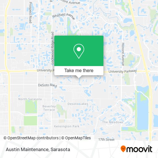 Austin Maintenance map