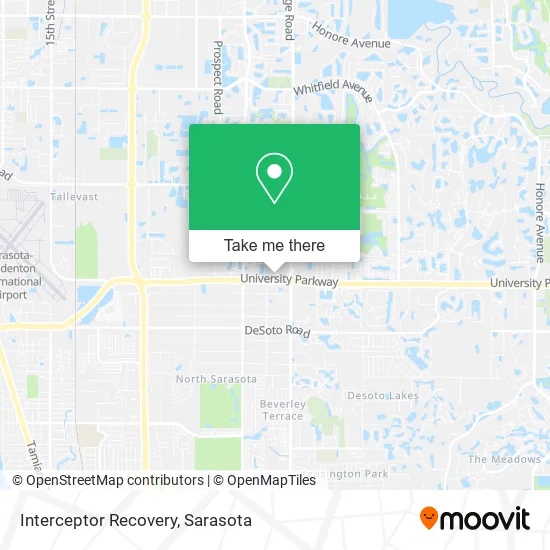 Interceptor Recovery map