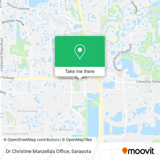 Dr Christine Manzella's Office map