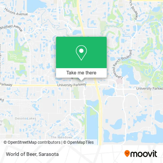 World of Beer map