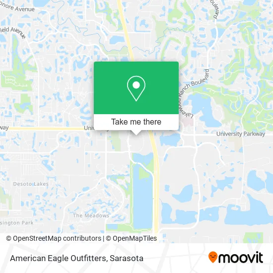 American Eagle Outfitters map