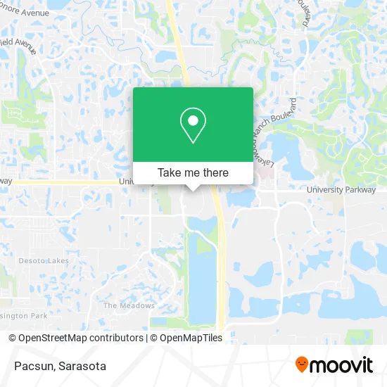 Pacsun map