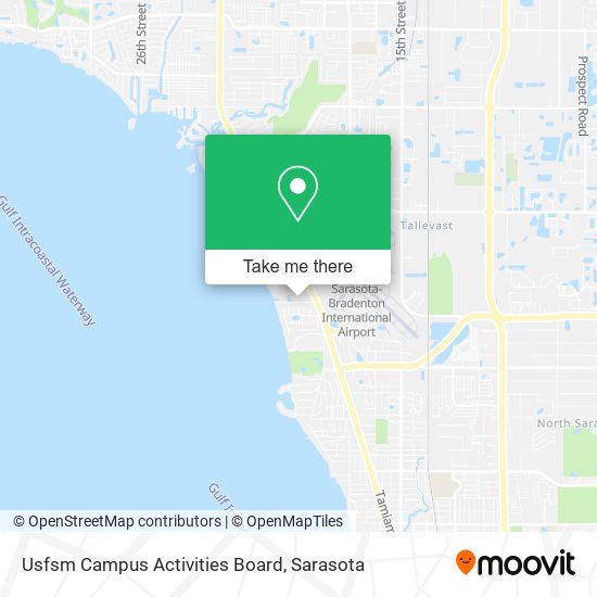 Mapa de Usfsm Campus Activities Board