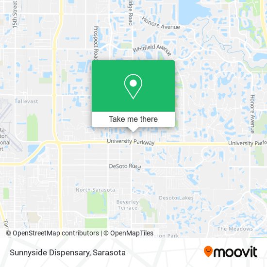 Mapa de Sunnyside Dispensary