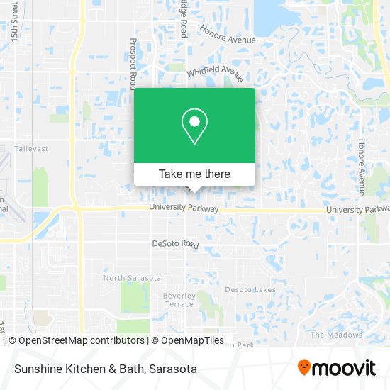 Sunshine Kitchen & Bath map