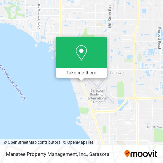 Mapa de Manatee Property Management, Inc.