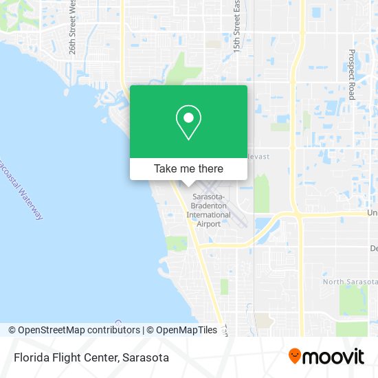 Florida Flight Center map