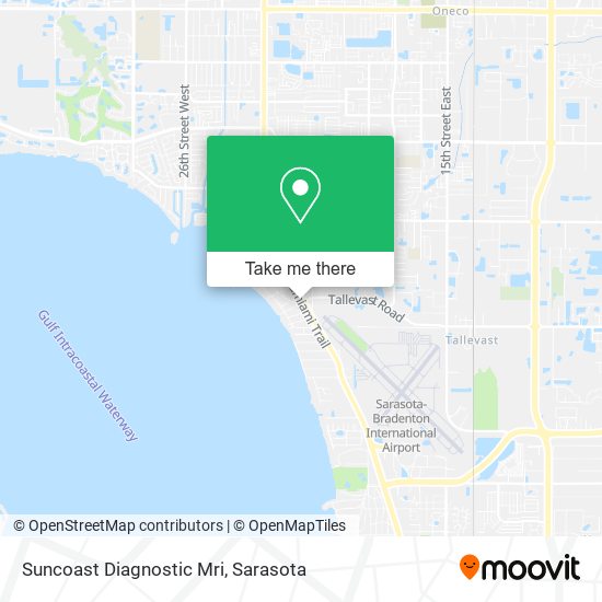 Mapa de Suncoast Diagnostic Mri