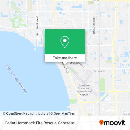Cedar Hammock Fire Rescue map