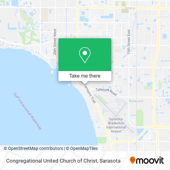 Mapa de Congregational United Church of Christ