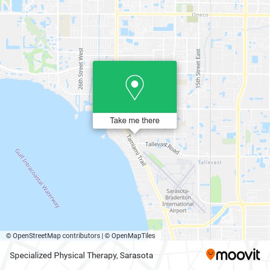 Specialized Physical Therapy map