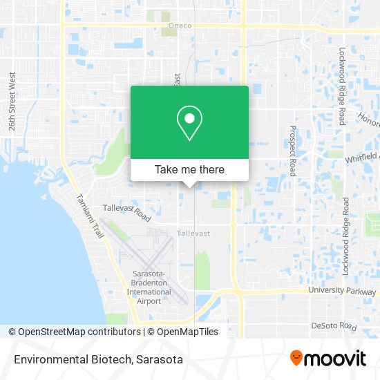 Mapa de Environmental Biotech