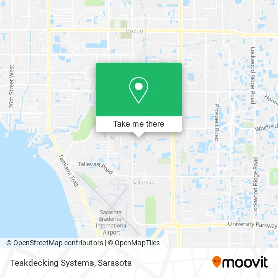 Mapa de Teakdecking Systems