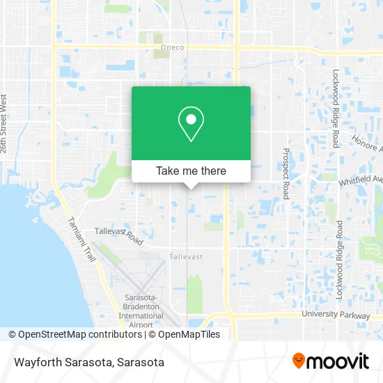 Mapa de Wayforth Sarasota