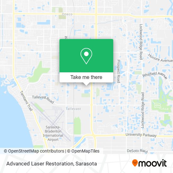 Advanced Laser Restoration map