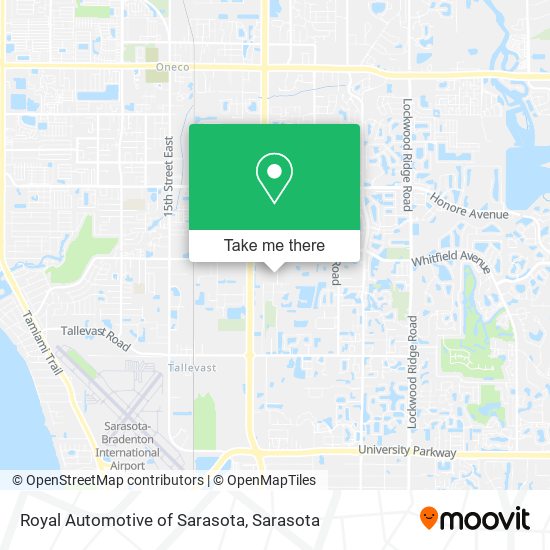Mapa de Royal Automotive of Sarasota
