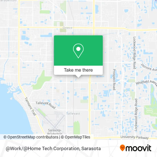 @Work/@Home Tech Corporation map