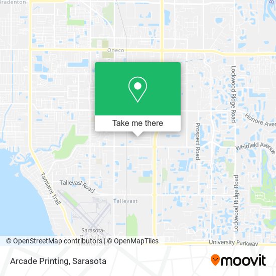 Mapa de Arcade Printing