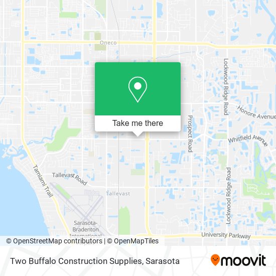 Two Buffalo Construction Supplies map