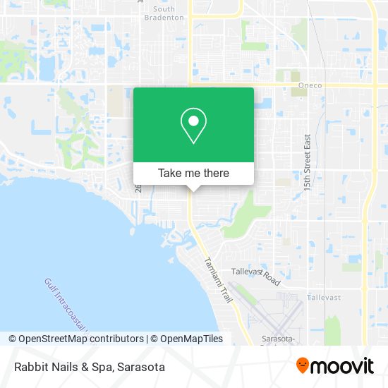 Mapa de Rabbit Nails & Spa