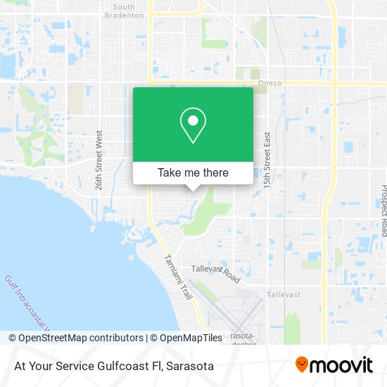 At Your Service Gulfcoast Fl map