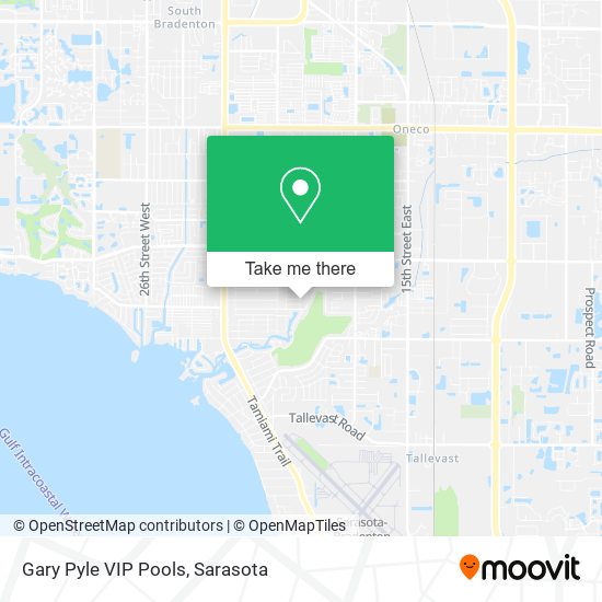 Mapa de Gary Pyle VIP Pools