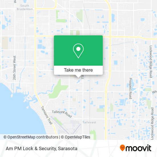 Mapa de Am PM Lock & Security