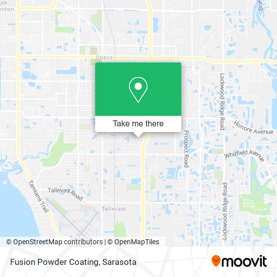 Fusion Powder Coating map