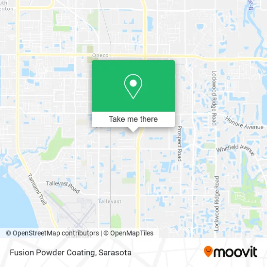 Fusion Powder Coating map
