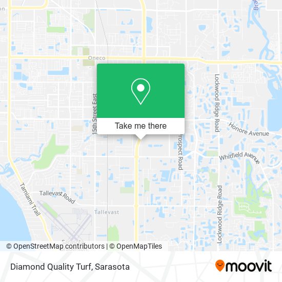 Diamond Quality Turf map