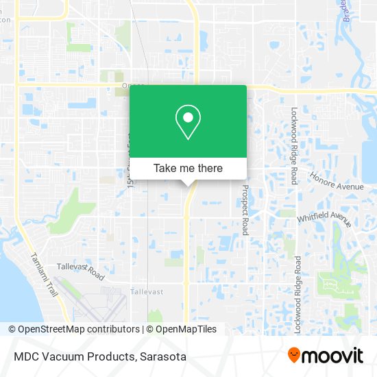 MDC Vacuum Products map