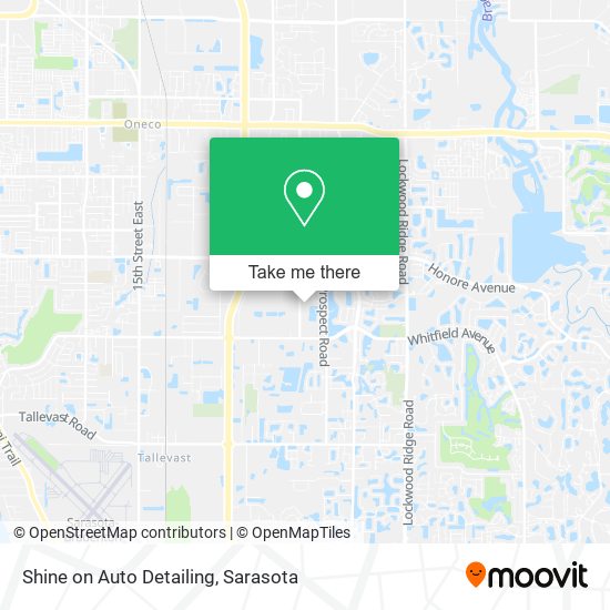 Shine on Auto Detailing map