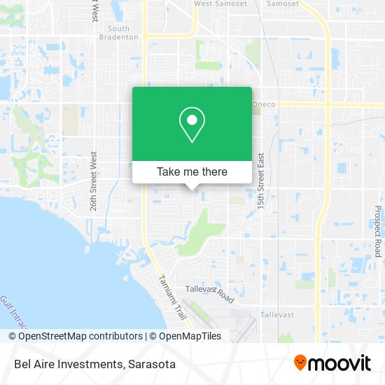 Bel Aire Investments map