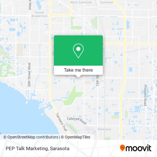 Mapa de PEP Talk Marketing