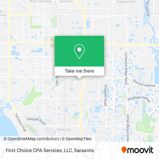 Mapa de First Choice CPA Services, LLC