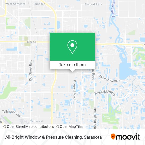 Mapa de All-Bright Window & Pressure Cleaning