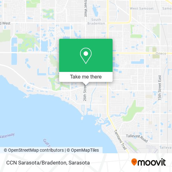 CCN Sarasota/Bradenton map