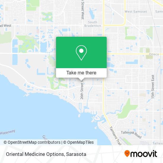 Mapa de Oriental Medicine Options