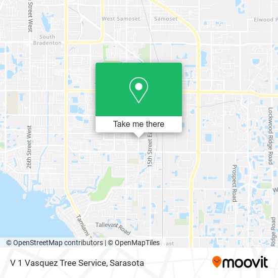 V 1 Vasquez Tree Service map