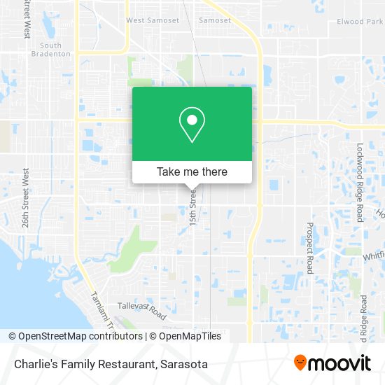 Charlie's Family Restaurant map